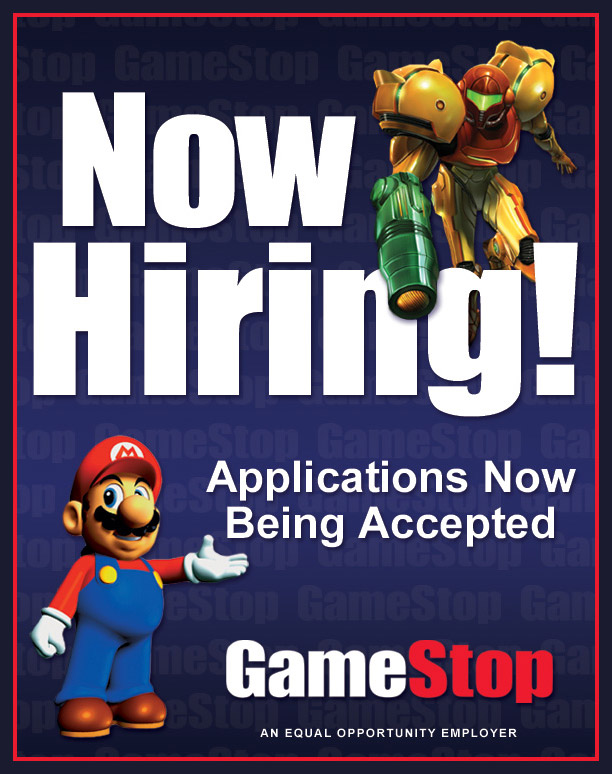 GameStop Now Hiring Sign 5